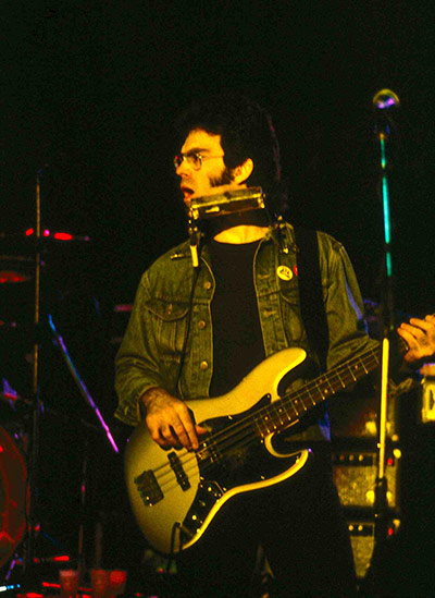 Photo of Johnny Winter, Jon Paris, Bobby Torello at Lorely Festival 1980 